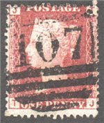 Great Britain Scott 33 Used Plate 176 - TJ - Click Image to Close
